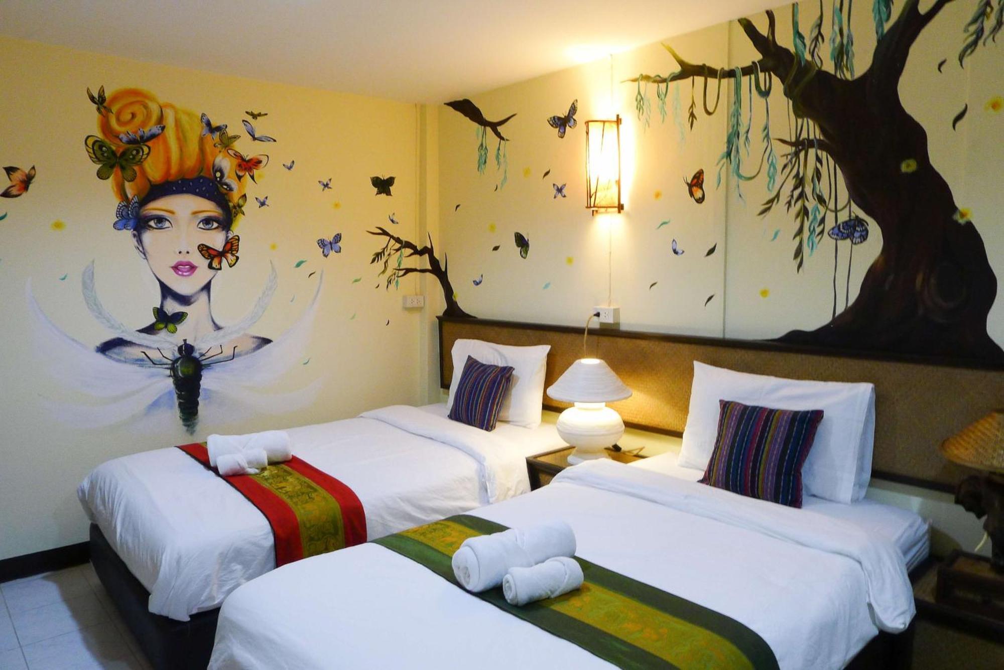Dream Garden Villa Hotel Night Bazaar Chiangmai Chiang Mai Bagian luar foto
